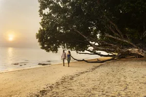 Sonnenuntergang auf Havelock Island