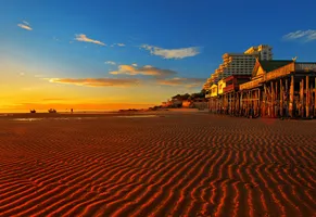 Strand von Hua Hin, Thailand Reise