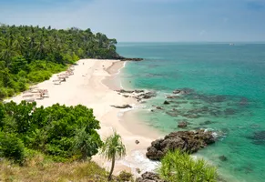 Einsamer Strand, Koh Phangan, Thailand