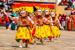 Thimphu Festival in Bhutan