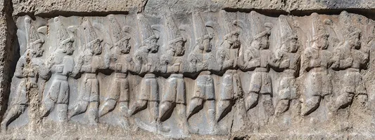Hethiter Relief, Hattuscha