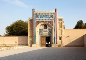 Tor zum Sitorai-Mokhi-Khosa-Palast, Buchara, Usbekistan