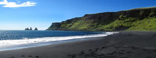 Strand in Südisland