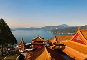 Wenwu-Tempel am Sonne-Mond-See, Taiwan Reise