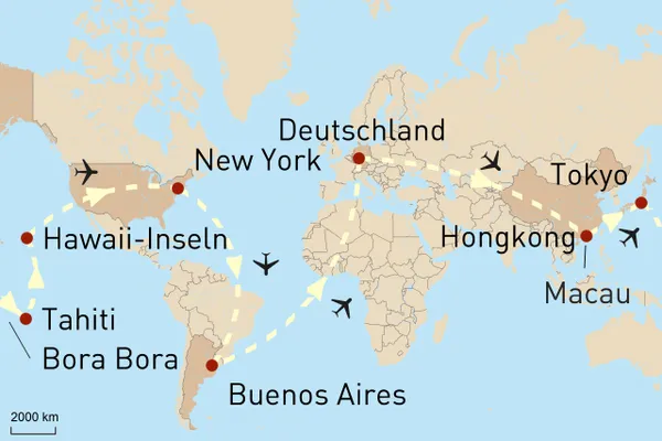 Lebenstraum Weltreise in Style