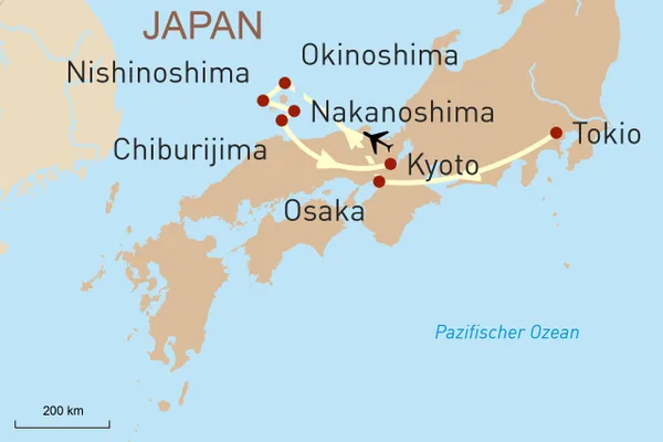 Reise zu den Oki-Inseln