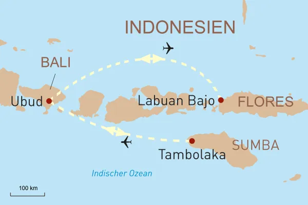 Exklusive Auszeit auf Bali, Flores und Sumba