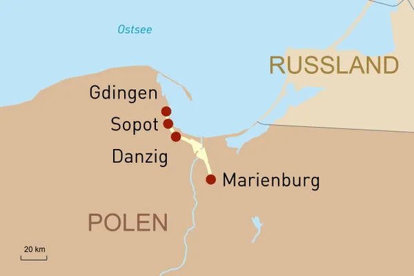 Drei perfekte Tage in Danzig