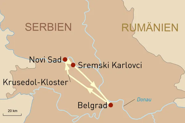 Drei perfekte Tage in Belgrad