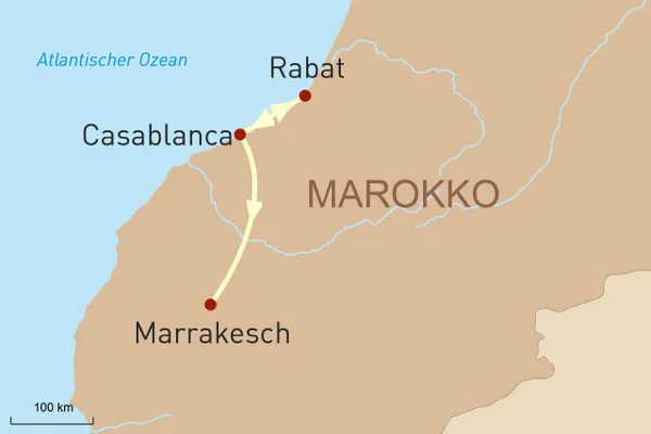 3 perfekte Tage Marokko