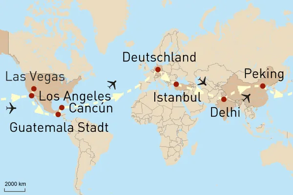 Auf den Spuren der UNESCO-Welterbestätten