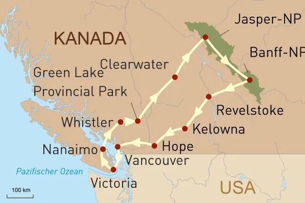 Westkanada mit dem Camper