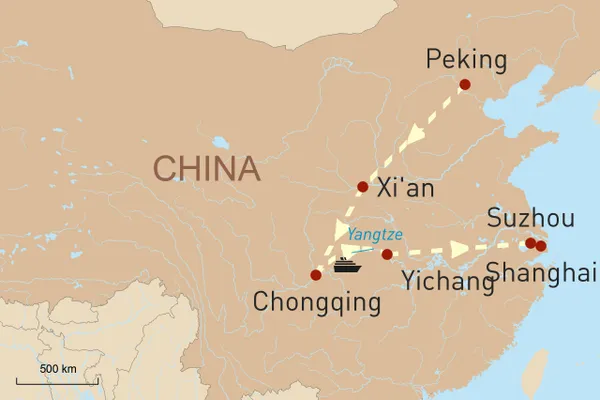 China Kleingruppenreise: Chinas Klassiker mit Yangtze-Kreuzfahrt