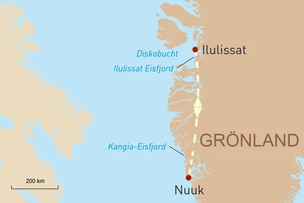 Reise nach Grönland – Schneewelten zwischen Eisfjord und Ilulissat
