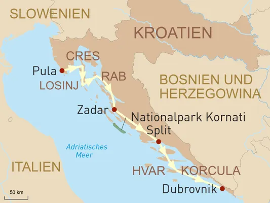 Inselwelten & Küstenträume – Eine exklusive Reise durch das schönste Kroatien