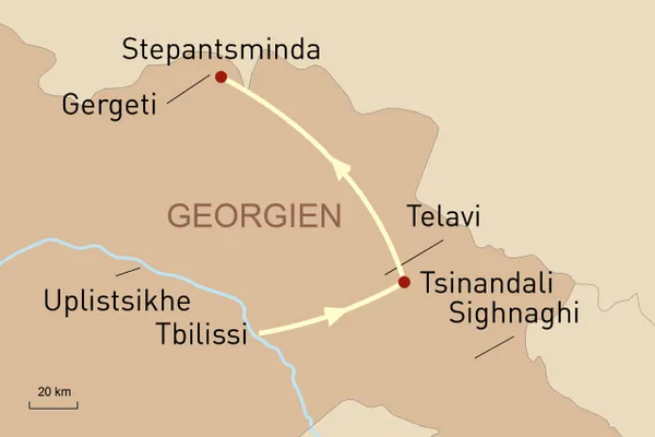 Exklusivreise nach Georgien
