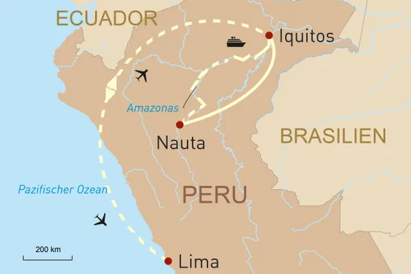 Geheimnisvoller Amazonas auf der Aqua Nera