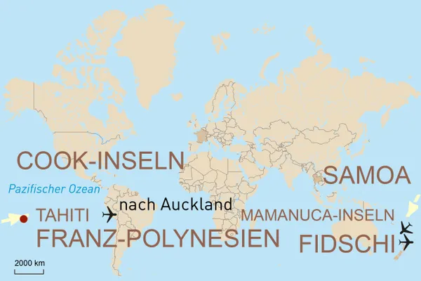 Südpazifikträume – Große Südseereise