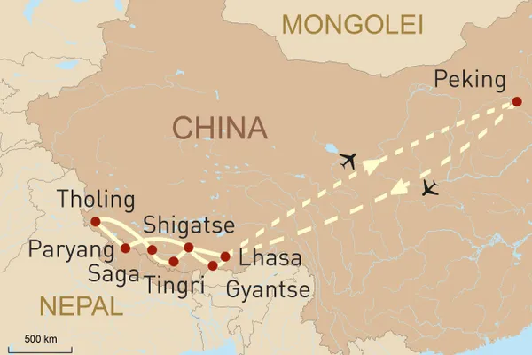 StepMap-Karte-Grosse-Tibetrundreise-zum-heiligen-Berg-Kailash