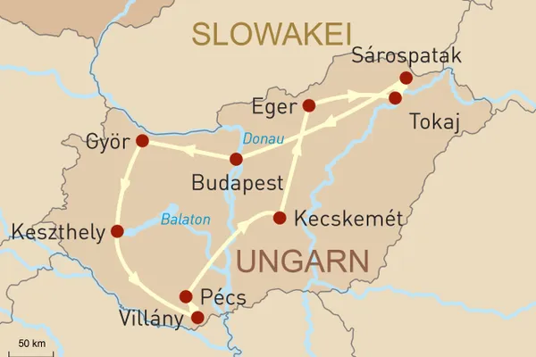 Höhepunkte Ungarns - Ungarn Reise