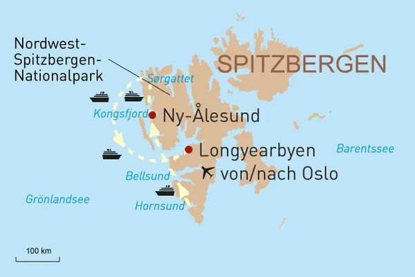 HURTIGRUTEN: Expedition rund um Spitzbergen neu