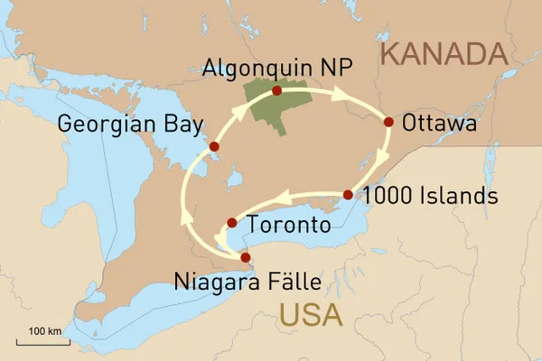 Kanada Reise: Ontario mit dem Wohnmobil