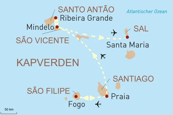 Gesichter der Kapverdischen Inseln