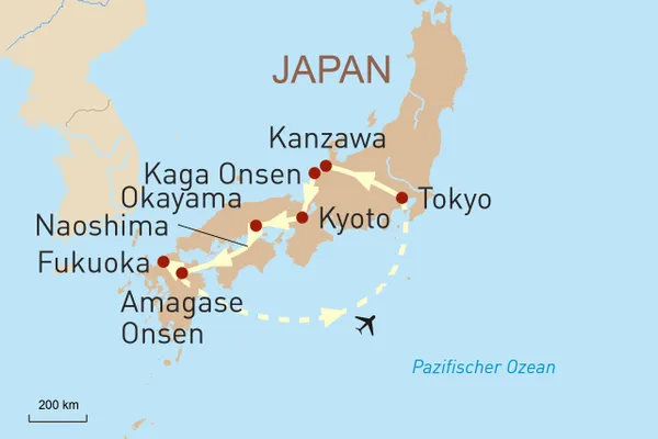 Kunst- und Genussreise Japan