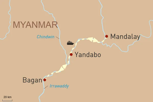 Kurzkreuzfahrt mit RV Pandaw zwischen Bagan und Mandalay