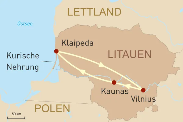 3 perfekte Tage Litauen