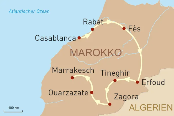 Marokko intensiv