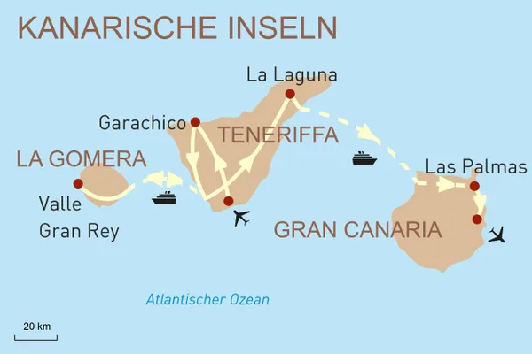 Mietwagenreise: Inselhopping auf den Kanarischen Inseln