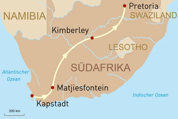 Mit dem Rovos Rail durch Südafrika - Reise mit dem luxuriösesten Zug Afrikas