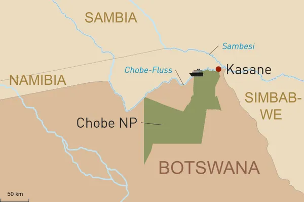 Flusskreuzfahrt Botswana: Mit der Zambezi Queen auf dem Chobe-Fluss