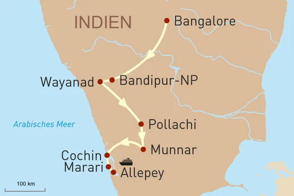 Naturerlebnis Südindien