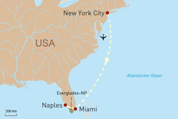 Metropolenerlebnis New York City und ‚Sunshine-State‘ Florida