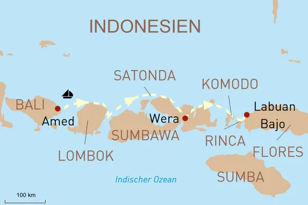 Ombak Putih - Segeln auf der Weißen Woge