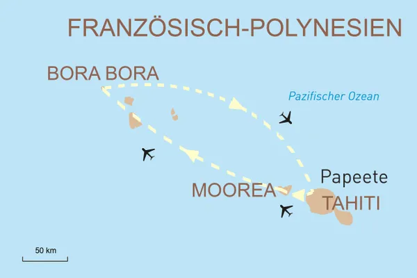 Südsee-Traum: Tahiti, Moorea und Bora Bora