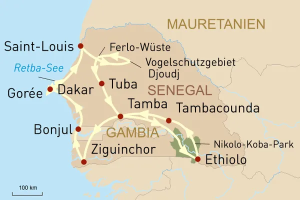 Senegal - Stämme zwischen Savanne und Wäldern