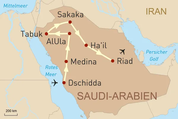 Zwischen der Wiege des Islams und faszinierenden Landschaften