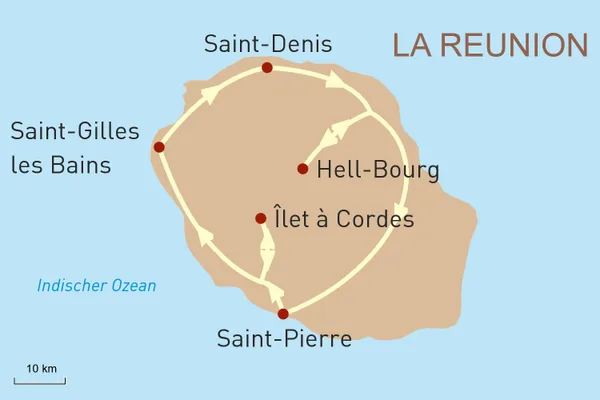 Selbstfahrerreise auf La Réunion: Naturgenuss für Individualisten