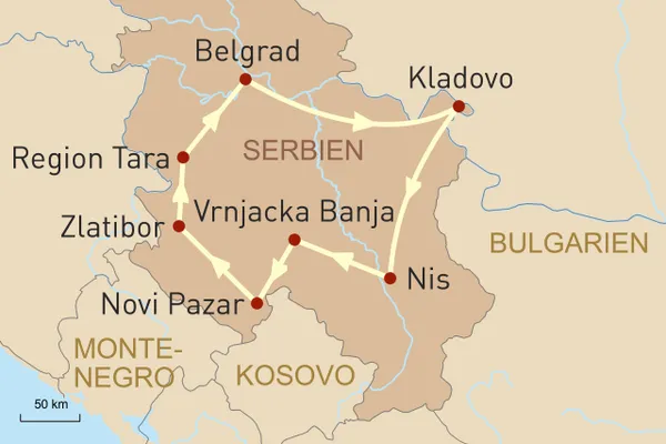 Serbien – Im Herzen des authentischen Balkans