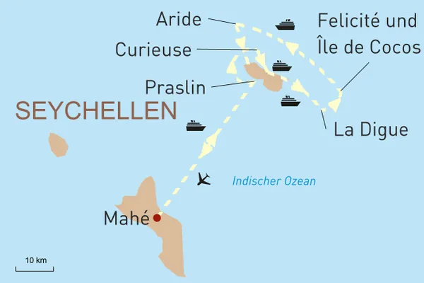 Seychellen Privatcharter