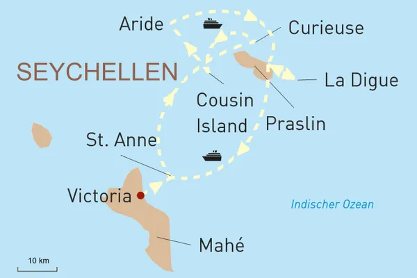 Seychellen - Paradies unter Palmen