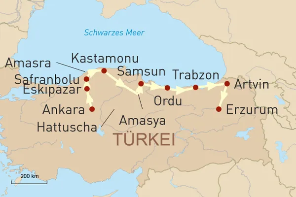 Juwelen der Schwarzmeerküste