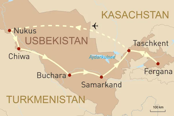 Usbekistans Wunder entlang der Seidenstraße