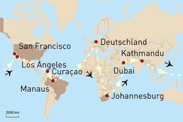 Weltreise zu den Naturwundern der Erde