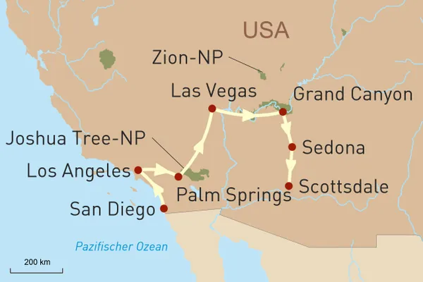 StepMap Wunder des Westens