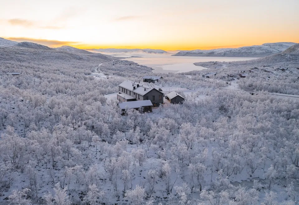 Cahkal Hotel im Winter