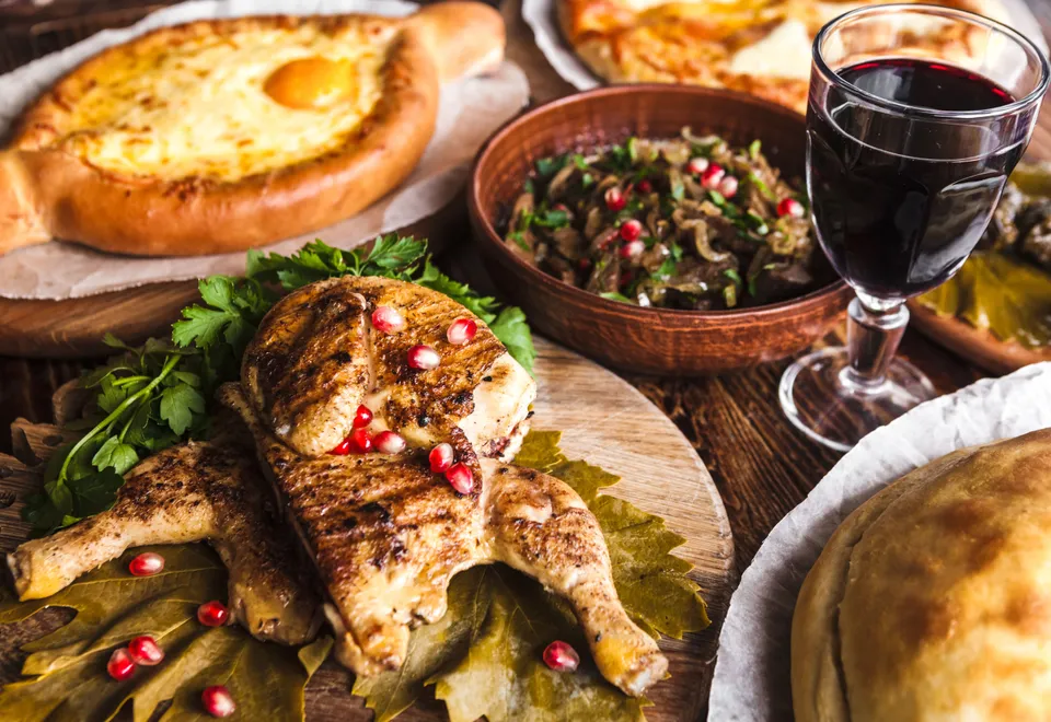 Spezialitäten aus Georgien